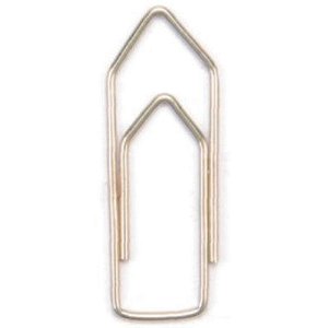 Clipe Niquelado REF.2/0 (0/0)  720 Unidades Caixa