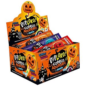 Doce DIP Loko Neon Cabeca Abobora DP.C/30