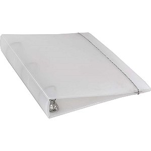 Fichario de PVC Incolor VIP III 3 Argolas