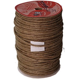 Fio de Juta 124M CRU Engomado ESP. 3MM Rolo