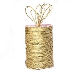 Fio de Juta 330M. CRU ESP. 0,12MM 500G Rolo