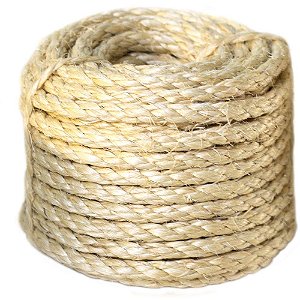 Fio de Juta 8MMX15M. 5/16 CRU Cone Rolo