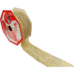 Fita ARAMADA de Juta Sintetica Jute 38MMX10M CRU/DO Rolo (7890948125636)