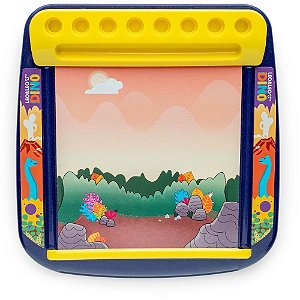 Livro Brinquedo Ilustrado Dino Meu Primeiro KIT Pintura