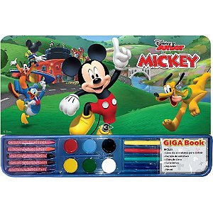 Livro Infantil Colorir Mickey Giga Book 46PGS