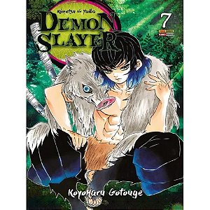 Livro Manga Demon Slayer - Kimetsu N N.07