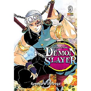 Livro Manga Demon Slayer - Kimetsu N N.09
