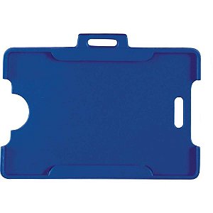 Protetor para Cracha Plastico Azul 54X86MM CX.C/50