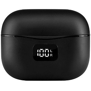 Fone de Ouvido Bluetooth TWS Preto FBT1001