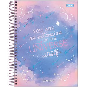Caderno 10X1 Cp.dura Colegial Cosmos 160FLS PCT.C/04