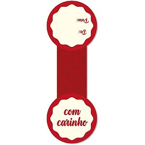 Etiqueta Adesiva com Carinho 110MMX235MM PCT.C/10