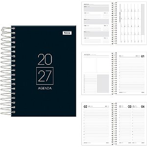 Agenda 2027 CLIFF Esp.preta 160F.117X164MM PCT.C/04