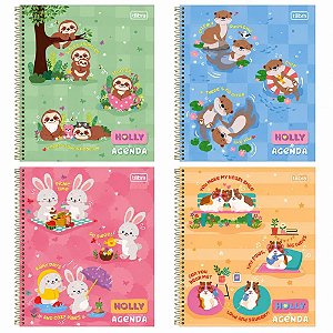 Agenda Permanente HOLLY CD COST 80F 123X166MM PCT.C/05