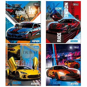 Agenda Permanente X Racing CD COST 80F 123X166MM PCT.C/05