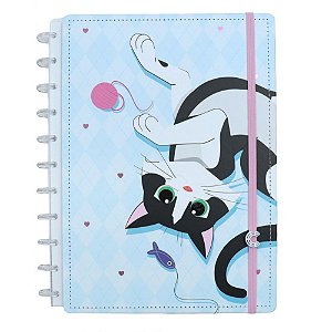Caderno Inteligente Grande PETS Tatinha 80FLS