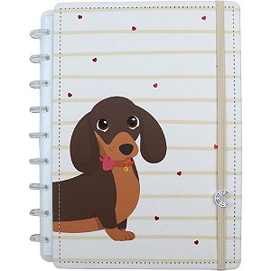 Caderno Inteligente Medio PETS Dolcinho 80FLS