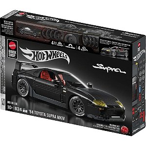 Hot Wheels BRICK SHOP Elite Toyota Supra 1:16 824PC