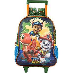 Mochila Infantil com Rodinha Patrulha Canina X1 GR