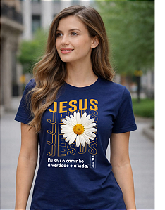 Camisa De Algodao Basica Unisex de segmento Evagelico Tradicional feminino