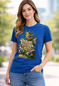 camisetas Basica de Algodao Feminina