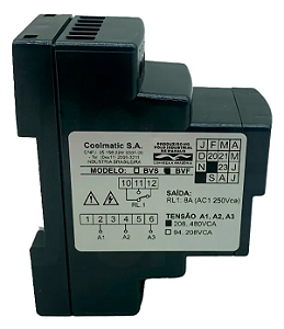 Rele Falta De Fase Coel 208-480vac Bvf1