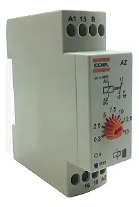 RELE DE TEMPO AZ--WEM---P-- 24 A 240VCA/VCC 15.0 MIN