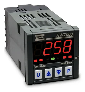 Indicador Digital Temperatura Coel HW7000LRR---B - 1710007 24vca/vcc