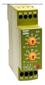 Relé De Tempo Coel AD-HGS-P 94 A 242VCA 60s