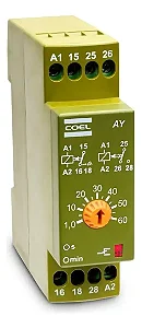 Rele Temporizador 60 Seg 110v/220v Ay Coel Ay-hgs-p Partida Estrela Triângulo