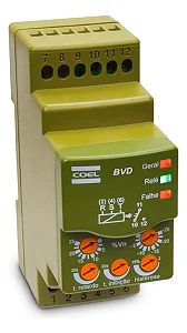 Relé Digital BVDT-P Mínima-Máxima 380V CA COEL