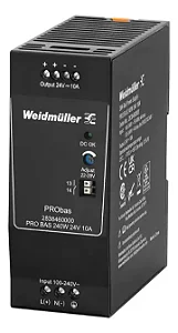 FONTE DE ALIMENTAÇÃO 24V 10A PRO BAS 240W WEIDMULLER
