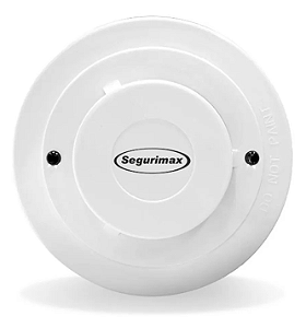 Detector Óptico De Fumaça Contato Seco 12/24v Convencional - Segurimax 58863
