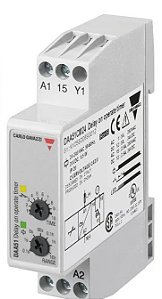 Relé Temporizador Daa51cm24 24V 24-240VAC Carlo Gavazzi