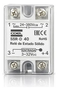 RELE 40A SSR C/COVER PLAST (SSR-D 40)COEL