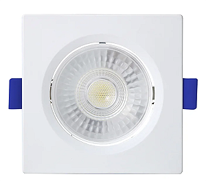 Spot LED Slim Quadrado 6W 4100K Blumenau - luz neutra
