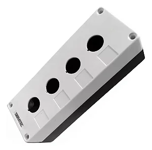 Caixa Plástica BX1 4 Furos Sibratec