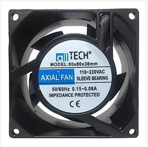 Ventilador Cooler Fan 80x80x38mm 110/220VAC
