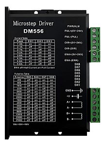 Driver Digital Para Motor De Passo 5.6a Dm556 Cnc Router 3d