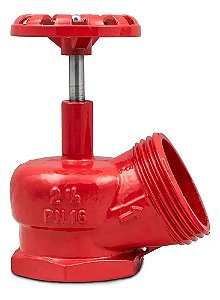 Valvula ang. hidr. (Reg.Globo) nodular 2 1/2" x 45 (S) PN 16 08/432P-SEGURIMAX