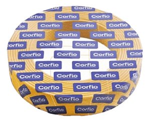 CABO FLEXÍVEL 750V 2,5mm² - AMARELO CORFIO - 100 MTS