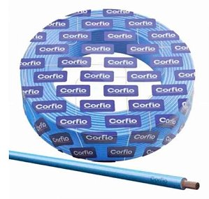 CABO FLEXÍVEL 750V 0,50mm² - AZUL CORFIO- 200 MTS