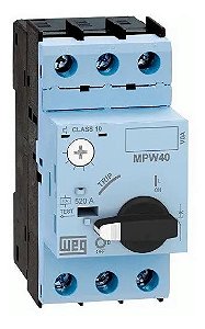 DISJUNTOR-MOTOR AZ MPW40-3-D016 AZUL 1-1,6 A