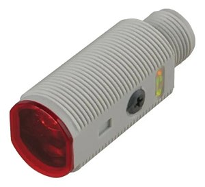 SENSOR DIFUSO COM SUPRESSÃO DE FUNDO NPN M18 EMISSOR DE FEIXE COM DISTANCIA