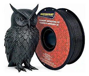Filamento Petg Fibra De Carbono Masterprint 1kg 3d