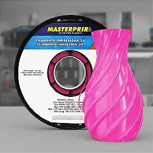 Filamento Masterprint Pla Silk Rosa 1kg 1.75mm