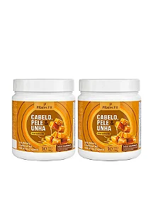 Kit 2 Caramelos Suplemento Cabelo, Pele e Unha PILATES FIT 300g