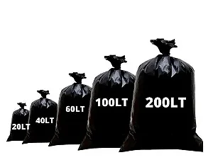 Saco de Lixo Reforçado Fardo c/ 5 KG