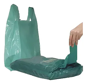 Sacola Plástica Reciclável 30x45