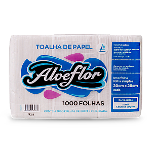 Papel Interfolha Toalha Alveflor