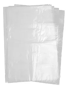 Saco Plástico Transparente 15x30x0,06 1KG